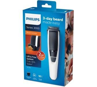 Тример для бороди та вусів Philips Beardtrimmer Series 3000 BT3206/14