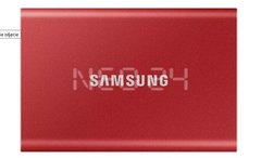 SSD накопичувач Samsung Portable T7 500GB Red