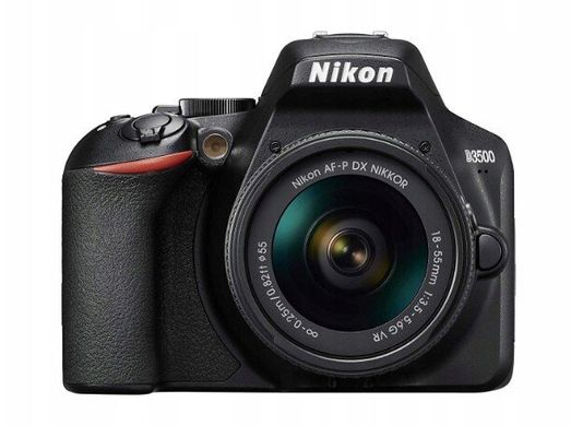 Зеркальный фотоаппарат Nikon D3500 + AF-P DX 18–55 VR