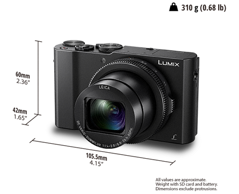 Фотоапарат Panasonic Lumix DMC-LX15 Black