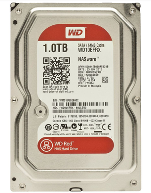 Внутренний жесткий диск WD Red 1TB (WD10EFRX)