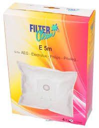 Мішки для пилососа S-BAG Filter Clean S-Bag E5m (E5PH5ME5M)