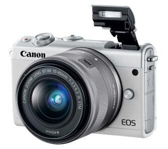 Фотоапарат Canon EOS M100 + 15-45 мм IS STM White