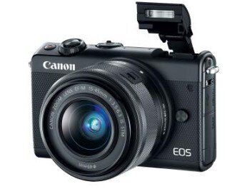 Фотоаппарат Canon EOS M100 Black + EF-M 15-45mm + 22mm