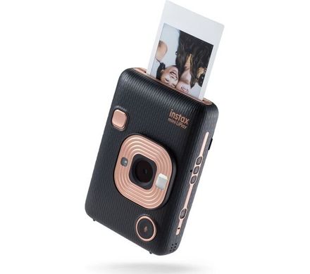 Фотокамера миттєвого друку Fujifilm INSTAX Mini LipLay Black