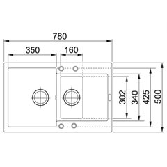 Мийка Franke MRG 651-78 beige