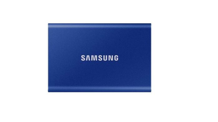 SSD накопичувач Samsung T7 1TB USB 3,2 (blue)