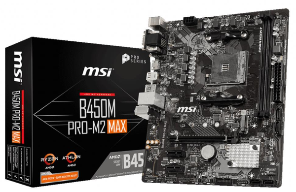 Материнська плата MSI AMD B450 (B450MPRO-M2MAX)