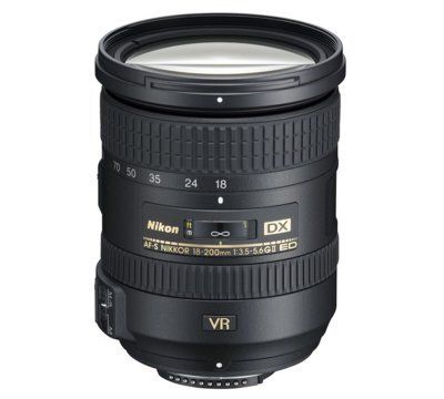 Обєктив Nikon AF-S DX 18-200mm f/3.5-5.6G ED VR II Nikkor