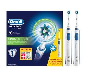 Зубная электрощетка Braun Braun Oral-B PRO 690 + PRO 690 Duo Pack