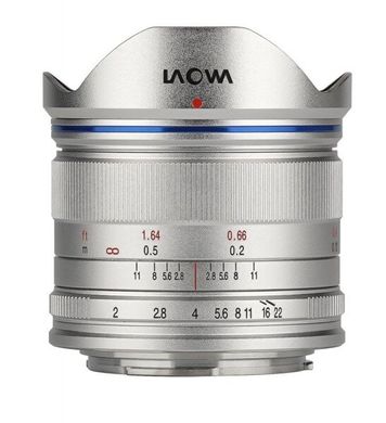 Обєктив Laowa Venus Optics C-Dreamer 7.5mm f/2.0 Micro 4/3 Silver