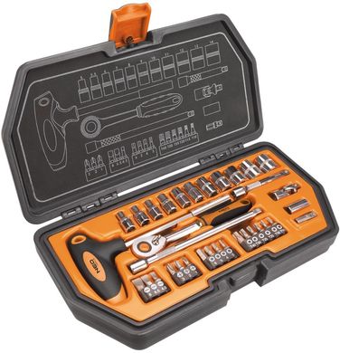 Набор инструментов Neo Tools 08-601 1/4" 34шт