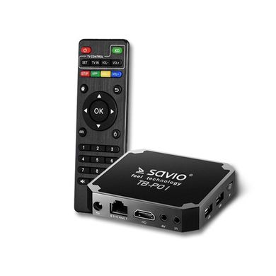 Медіаплеєр Savio Smart TV Box Premium One (TBP01216)