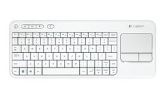 Клавіатура Logitech Wireless Touch K400 Plus White (920-007148)