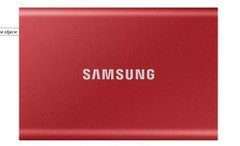SSD накопичувач Samsung Portable T7 2TB Red