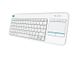 Клавіатура Logitech Wireless Touch K400 Plus White (920-007148)